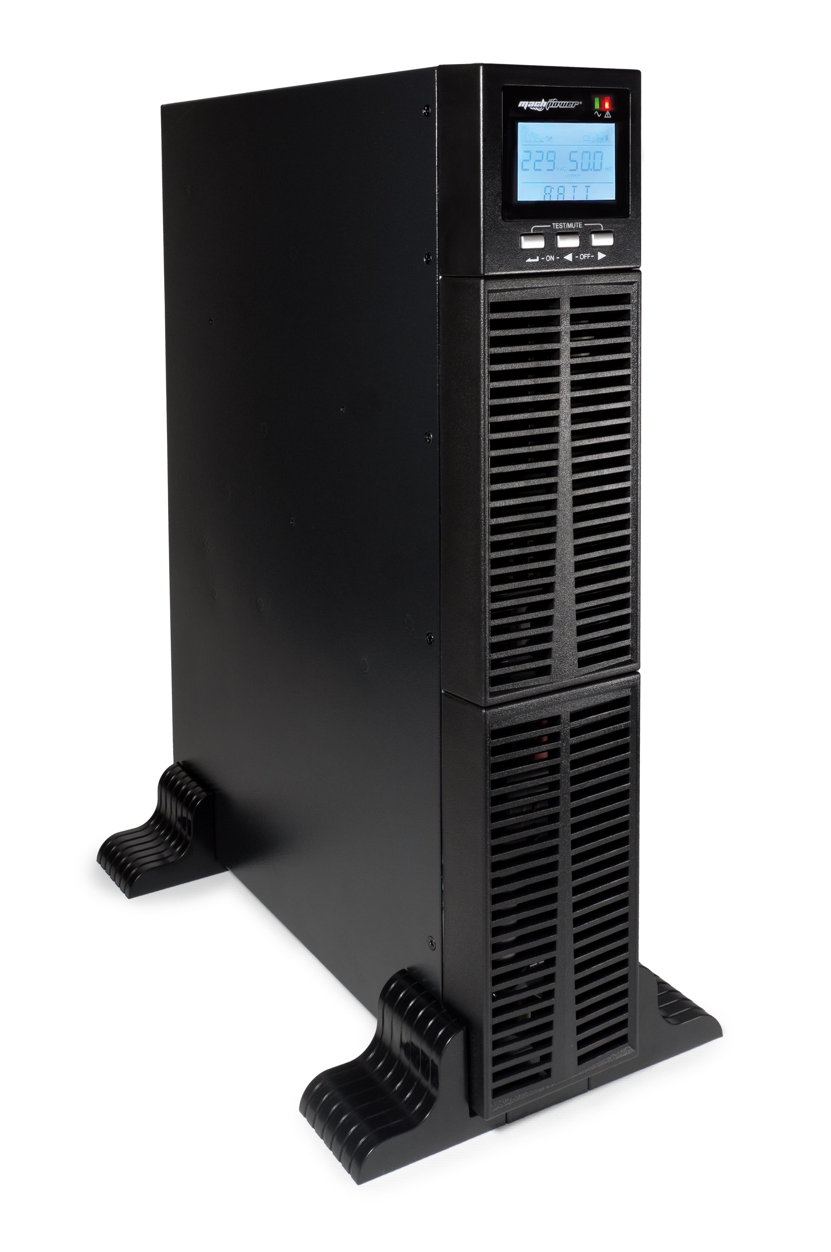 MACH POWER UPS-OLC20DPHS UPS 2KVA/1800W ONLINE 6*12V/7Ah,RACK/TOWER,HOT SWAP BATT