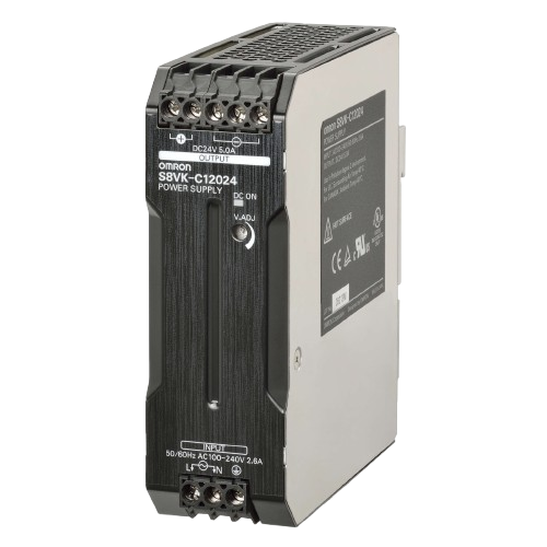 OMRON S8VKC12024 - ALIMENTATORE SWITCHING 240/24VDC 5A 120W DIN