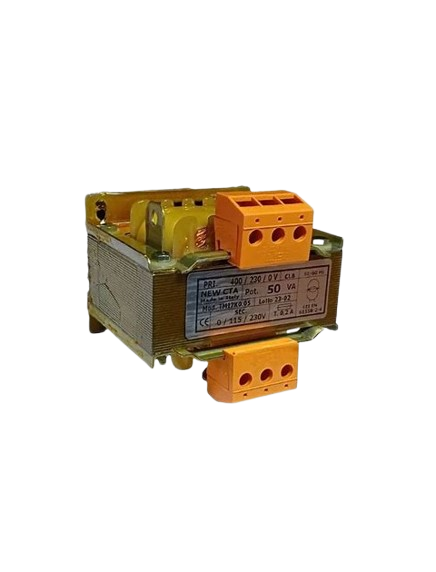CTA TMS50/230 TRASF.MONO DI SICUR. 50VA 0-230-400V/ 115-0-115