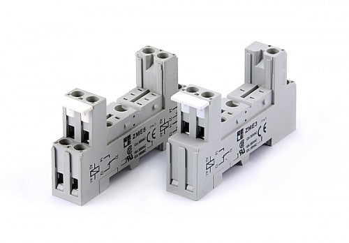 ITR ZME5 ZOCCOLO A VITE 8 PIED. X RELE'E51/61 PASSO 5MM
