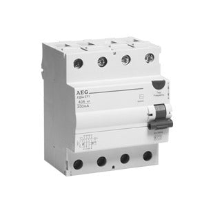 AEG EFI40/300-4 DIFFERENZIALE PURO 40A 300MA CLASSE AC